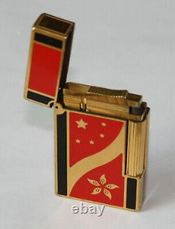 S. T. Dupont Feuerzeug Hong Kong Limited Edition 1997 Lighter Fullset