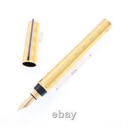 S. T. Dupont Fountain Pen Limited Edition 1991 Montparnasse M-1 Mozart Requiem Gol