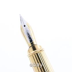 S. T. Dupont Fountain Pen Limited Edition 2003 Napoleon Bonaparte Black/Gold Finis