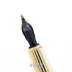 S. T. Dupont Fountain Pen Limited Edition 2003 Napoleon Bonaparte Black/Gold Finis