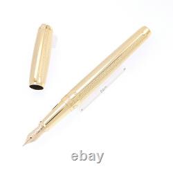 S. T. Dupont Fountain Pen Limited Edition Bogie Collection Yellow Gold Finish M Us