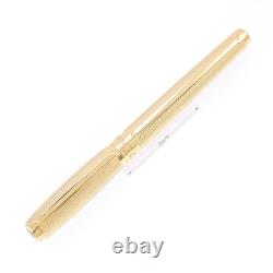 S. T. Dupont Fountain Pen Limited Edition Bogie Collection Yellow Gold Finish M Us