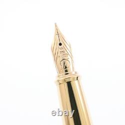 S. T. Dupont Fountain Pen Limited Edition Bogie Collection Yellow Gold Finish M Us