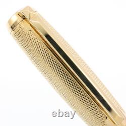 S. T. Dupont Fountain Pen Limited Edition Bogie Collection Yellow Gold Finish M Us