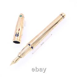 S. T. Dupont Fountain Pen Limited Edition Pharaoh M Used Smtb-F