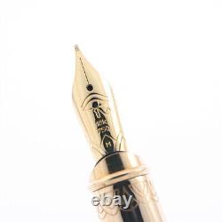 S. T. Dupont Fountain Pen Limited Edition Pharaoh M Used- Smtb-F