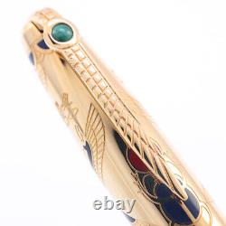 S. T. Dupont Fountain Pen Limited Edition Pharaoh M Used Smtb-F