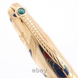 S. T. Dupont Fountain Pen Limited Edition Pharaoh M Used- Smtb-F