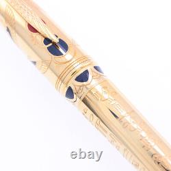 S. T. Dupont Fountain Pen Limited Edition Pharaoh M Used Smtb-F