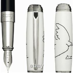 S. T. Dupont Fountain Pen Limited Editions Picasso Collection Line Dove Of Peace