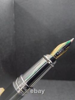 S. T. Dupont Fountain Pen PERSPECTIVE 2000 Nib 18K 750 M Millennium Limited