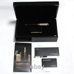 S. T. Dupont Fountain Pen Shakespeare EF Nib Natural Lacquer Limited Edition