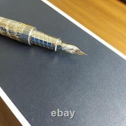S. T. Dupont Fountain Pen Vendome Limited Edition 18 K Gold Nib M