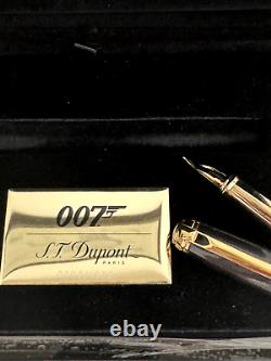 S. T. Dupont Fountain pen limited edition James Bond 007 Brand new Ref. 410048