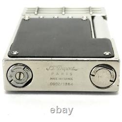 S. T. Dupont French Line 2007 Limited Edition Gas Lighter Charcoal Black 1864 pc