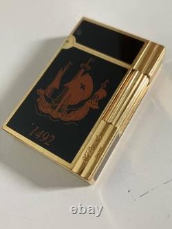 S. T. Dupont Gas Lighter 1492 Columbus Limited Edition 2452/3000 Vintage