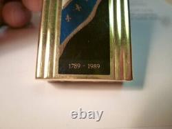 S. T. Dupont Gas Lighter French Revolution Memorial 574/2000 Rare Limited Edition