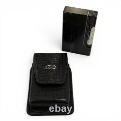 S. T. Dupont Gas Lighter James Bond 007 Limited Edition Black withCase