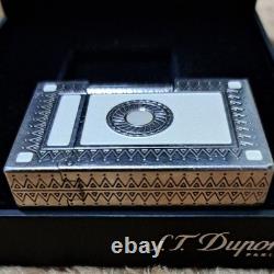 S. T. Dupont Gatsby Limited Edition Sherman Lighter Refurbished Green Gas