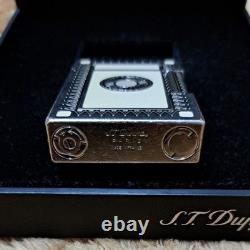 S. T. Dupont Gatsby Limited Edition Sherman Lighter Refurbished Green Gas