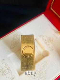S. T. Dupont Gold/Red Lighter Limited Edition Masquerade Design France