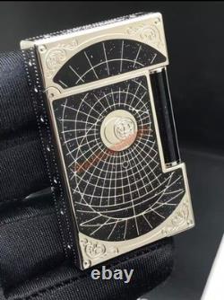 S. T. Dupont Gold Starry Sky Compass Limited Edition Inflatable Premium Lighter