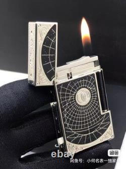 S. T. Dupont Gold Starry Sky Compass Limited Edition Inflatable Premium Lighter