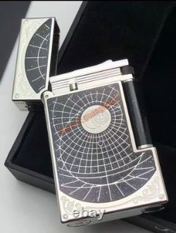 S. T. Dupont Gold Starry Sky Compass Limited Edition Inflatable Premium Lighter