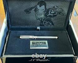 S. T. Dupont Iron Man Tony Stark Marvel Limited Edition Pen Rare and Collectible