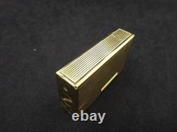 S. T. Dupont JUBILE Gold Lighter Limited Edition 1500pcs withCase and Booklets