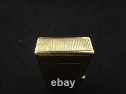 S. T. Dupont JUBILE Gold Lighter Limited Edition 1500pcs withCase and Booklets