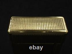 S. T. Dupont JUBILE Gold Lighter Limited Edition 1500pcs withCase and Booklets