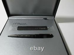 S. T. Dupont James Bond 007 Ballpoint Pen Black PVD Limited Edition