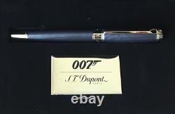 S. T. Dupont James Bond 007 Black & Gold Ballpoint Pen, 415048, New In Box