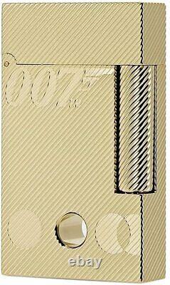 S. T. Dupont James Bond 007 Gold Plated, Ligne 2 Lighter 016318 (16318), NIB