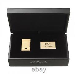 S. T. Dupont James Bond 007 Gold Plated, Ligne 2 Lighter 016318 (16318), NIB