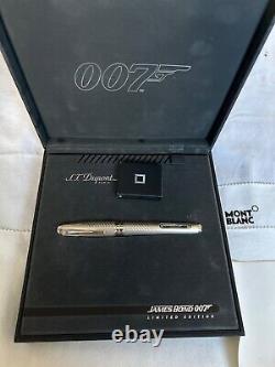 S. T Dupont James Bond 007 Limited Edition 3007 Fountain Pen, 18K M Nib-Mint