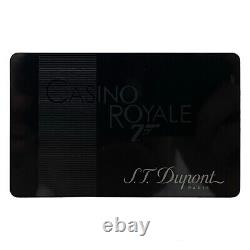 S. T. Dupont James Bond Casino Royale Limited Edition collectors Poker Set