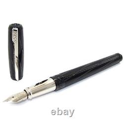 S. T. Dupont James Bond Spectre 007 Black PVD Fountain Pen, 141034, New In Box