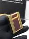 S. T. Dupont L2 Limited Edition Red Gold Inflatable Lighter New In Box