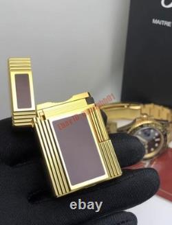 S. T. Dupont L2 Limited Edition Red Gold Inflatable Lighter New in Box