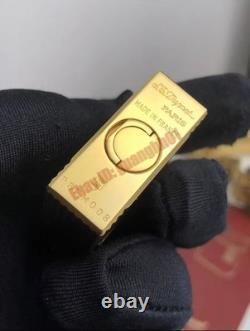S. T. Dupont L2 Limited Edition Red Gold Inflatable Lighter New in Box