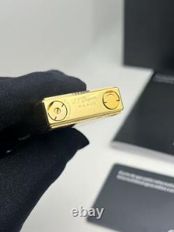 S. T. Dupont LIGNE2 Art of the Tiger's Eye Limited Edition Butane Lighter No Fuel