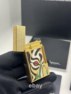 S. T. Dupont LIGNE2 Art of the Tiger's Eye Limited Edition Butane Lighter No Fuel