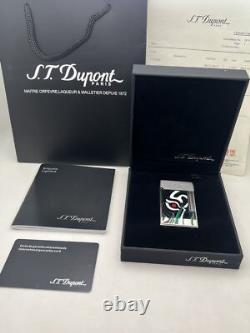 S. T. Dupont LIGNE2 Art of the Tiger's Eye Limited Edition Butane Lighter No Fuel