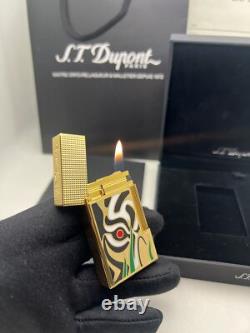S. T. Dupont LIGNE2 Art of the Tiger's Eye Limited Edition Butane Lighter No Fuel