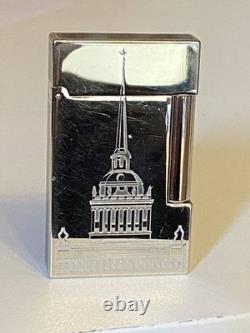 S. T. Dupont LINE 2 Limited Edition 268/300 St. Petersburg Gas Lighter