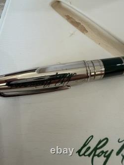 S. T. Dupont Leroy Neiman LE #80/400 Rollerball Pen NOS Box & Papers