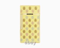 S. T. Dupont Lighter Biggy Trinidad Gold Limited Edition Jet Flame 025077