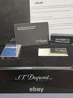 S. T. Dupont Ligne 2 Atelier 1953 Laque Blue Limited Edition